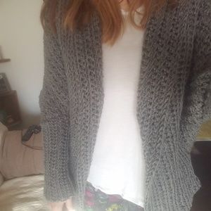 Crochet Grey sweater